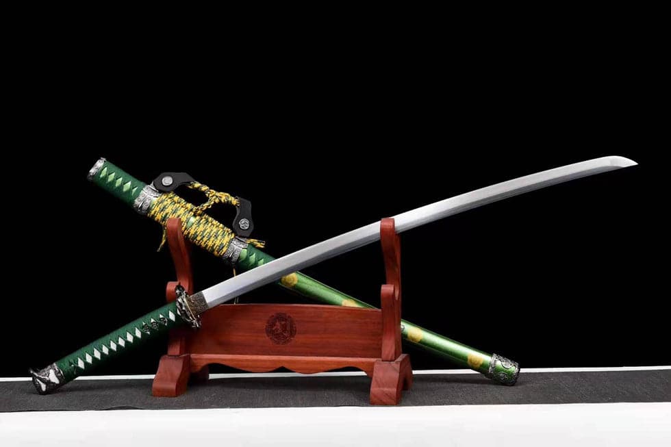 boxkatana Handmade Japanese Tachi Odachi Ikeda High Performance 9260 Spring Steel Alloy Sakura Fittings