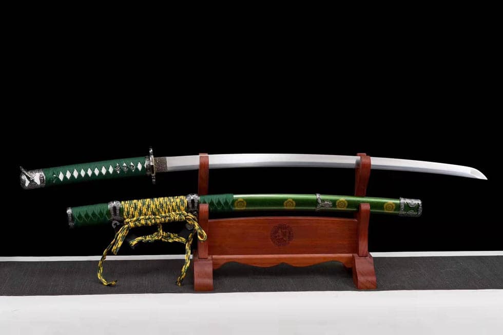 boxkatana Handmade Japanese Tachi Odachi Ikeda High Performance 9260 Spring Steel Alloy Sakura Fittings