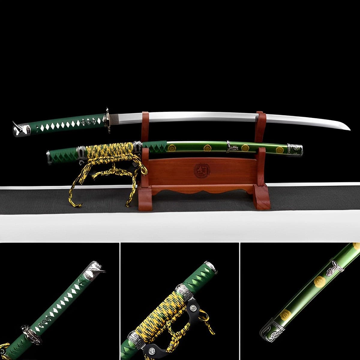 boxkatana Handmade Japanese Tachi Odachi Ikeda High Performance 9260 Spring Steel Alloy Sakura Fittings