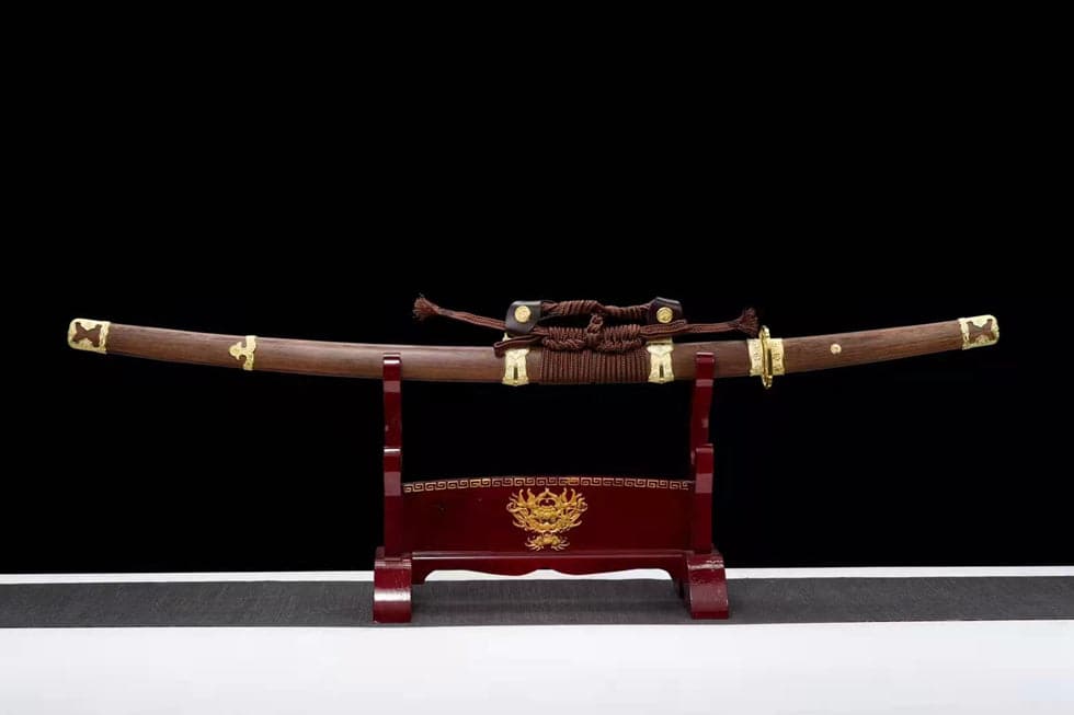 boxkatana Handmade Japanese Tachi Odachi 金耀 T10 Carbon steel Import rosewood