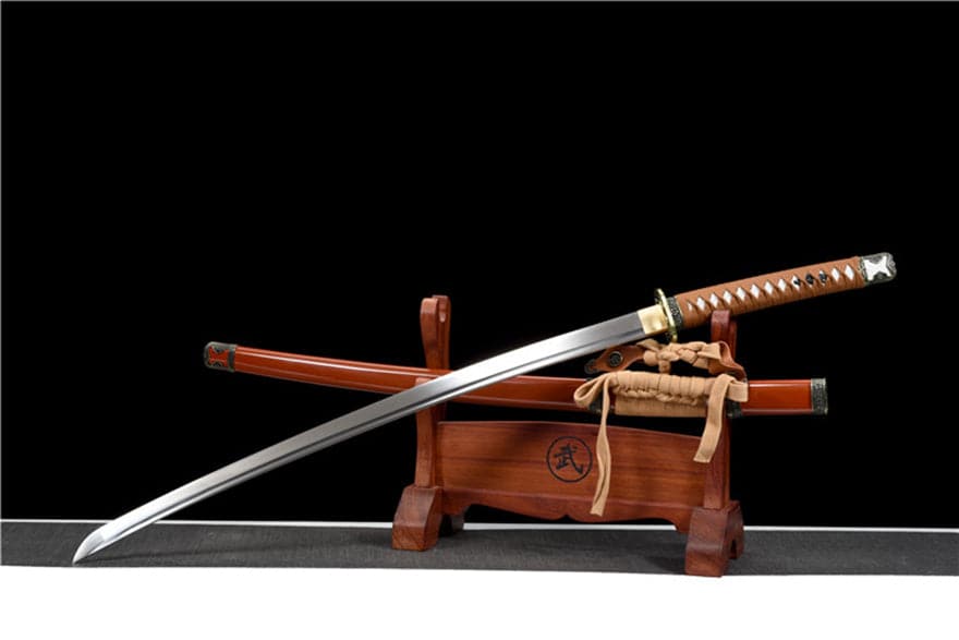 boxkatana Handmade Japanese Tachi Odachi Yoshida 9260 Spring Steel Full Tang