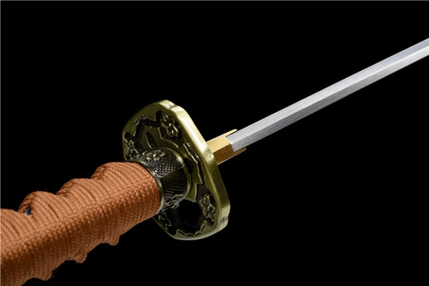 boxkatana Handmade Japanese Tachi Odachi Yoshida 9260 Spring Steel Full Tang