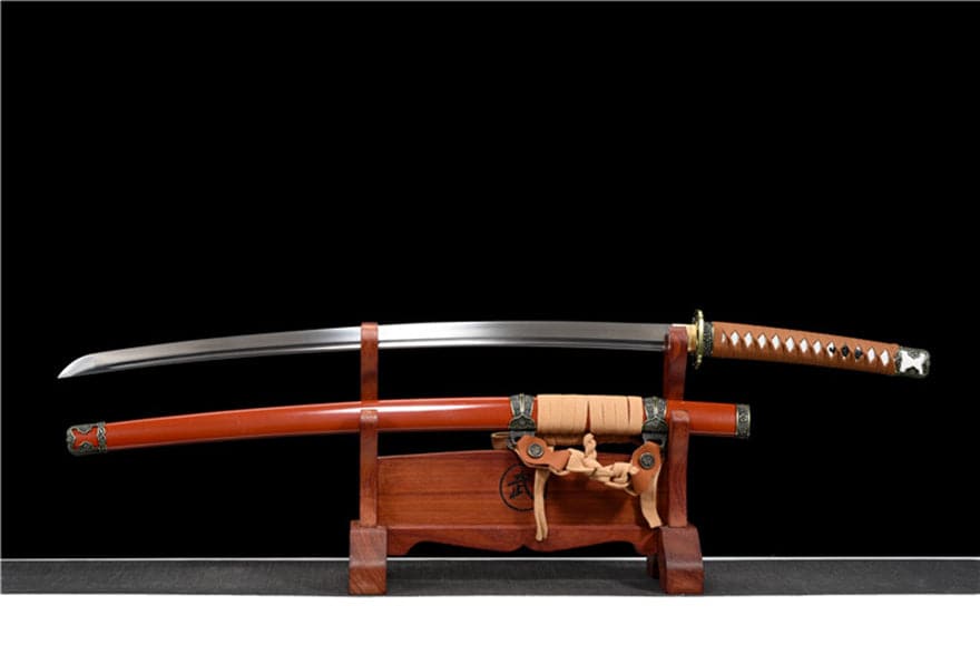 boxkatana Handmade Japanese Tachi Odachi Yoshida 9260 Spring Steel Full Tang
