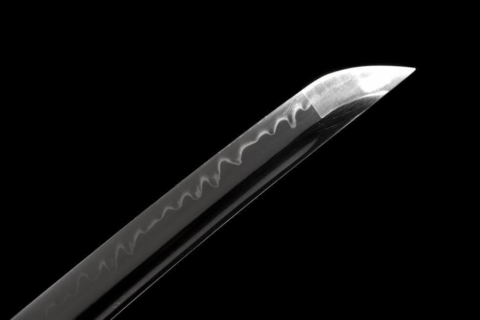 boxkatana Handmade Japanese Wakizashi Water T10 Carbon steel Turns the soil to burn blade