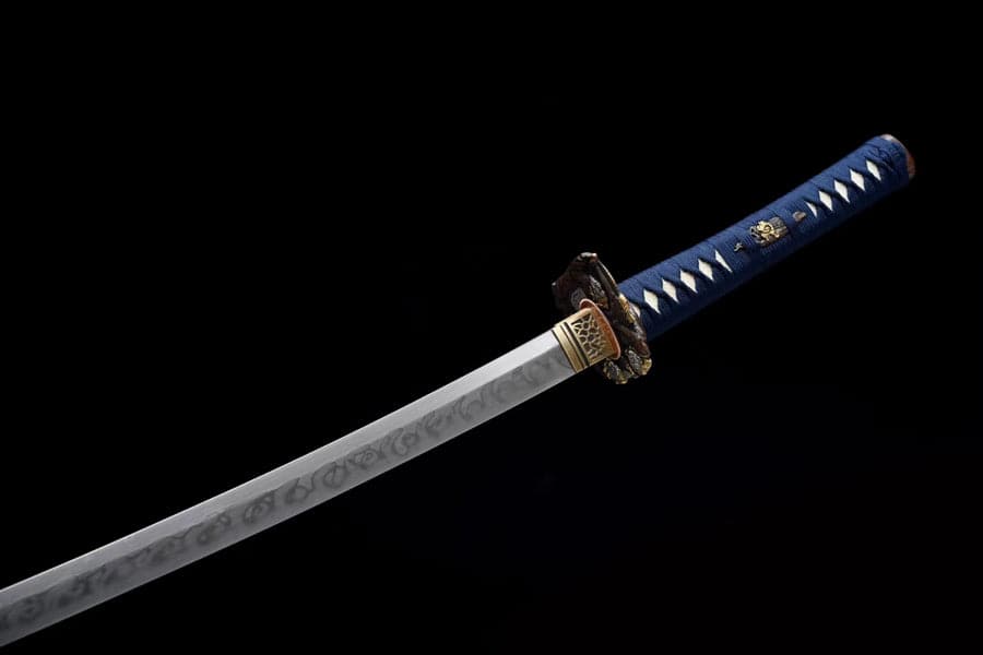 boxkatana Handmade Rurouni Kenshin T10 burn blade Grinding with Gray Blade