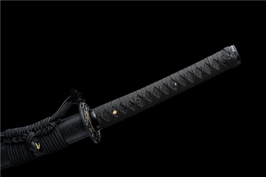 boxkatana High-performance Japanese Tachi Odachi Sparrow High Manganese Steel Black Blade