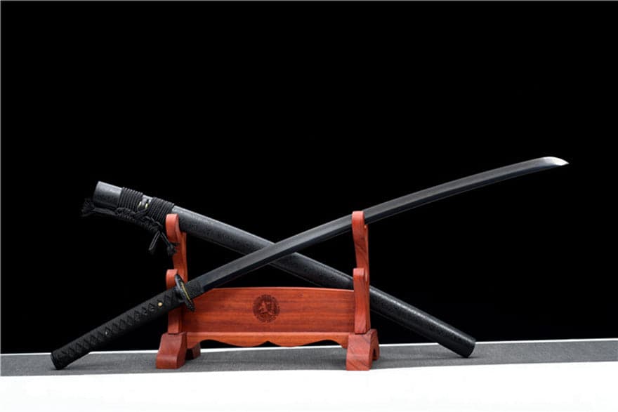 boxkatana High-performance Japanese Tachi Odachi Sparrow High Manganese Steel Black Blade