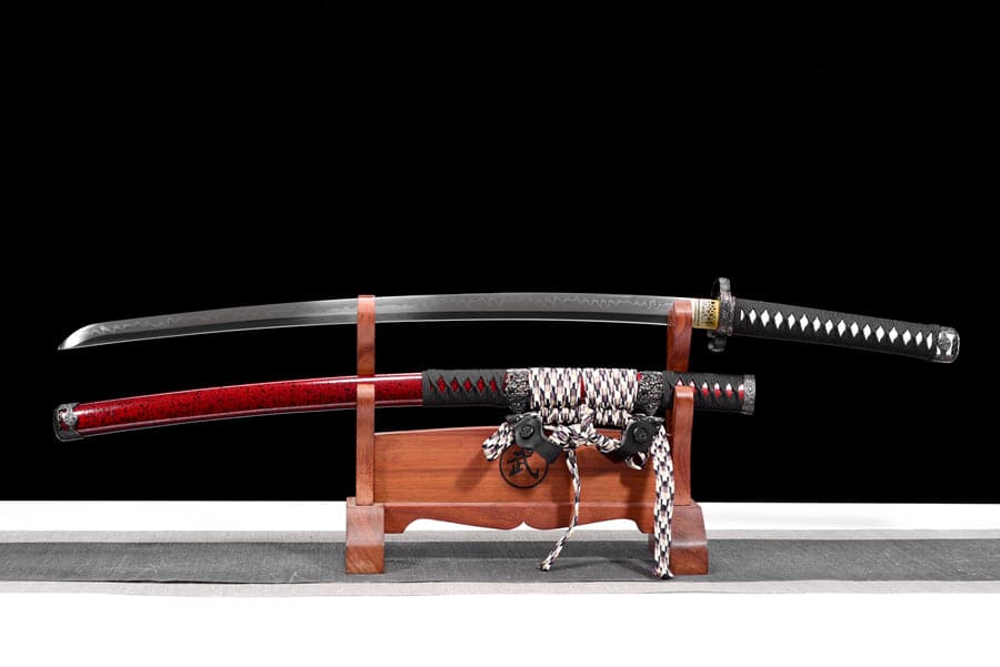 boxkatana High-performance Japanese Tachi Odachi Wild Lion T10 Red scabbard