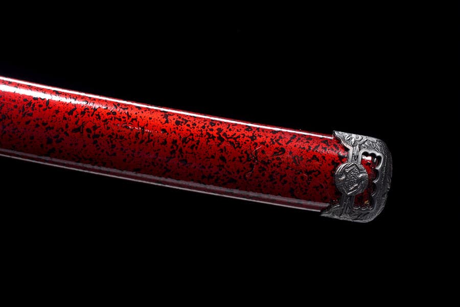 boxkatana High-performance Japanese Tachi Odachi Wild Lion T10 Red scabbard