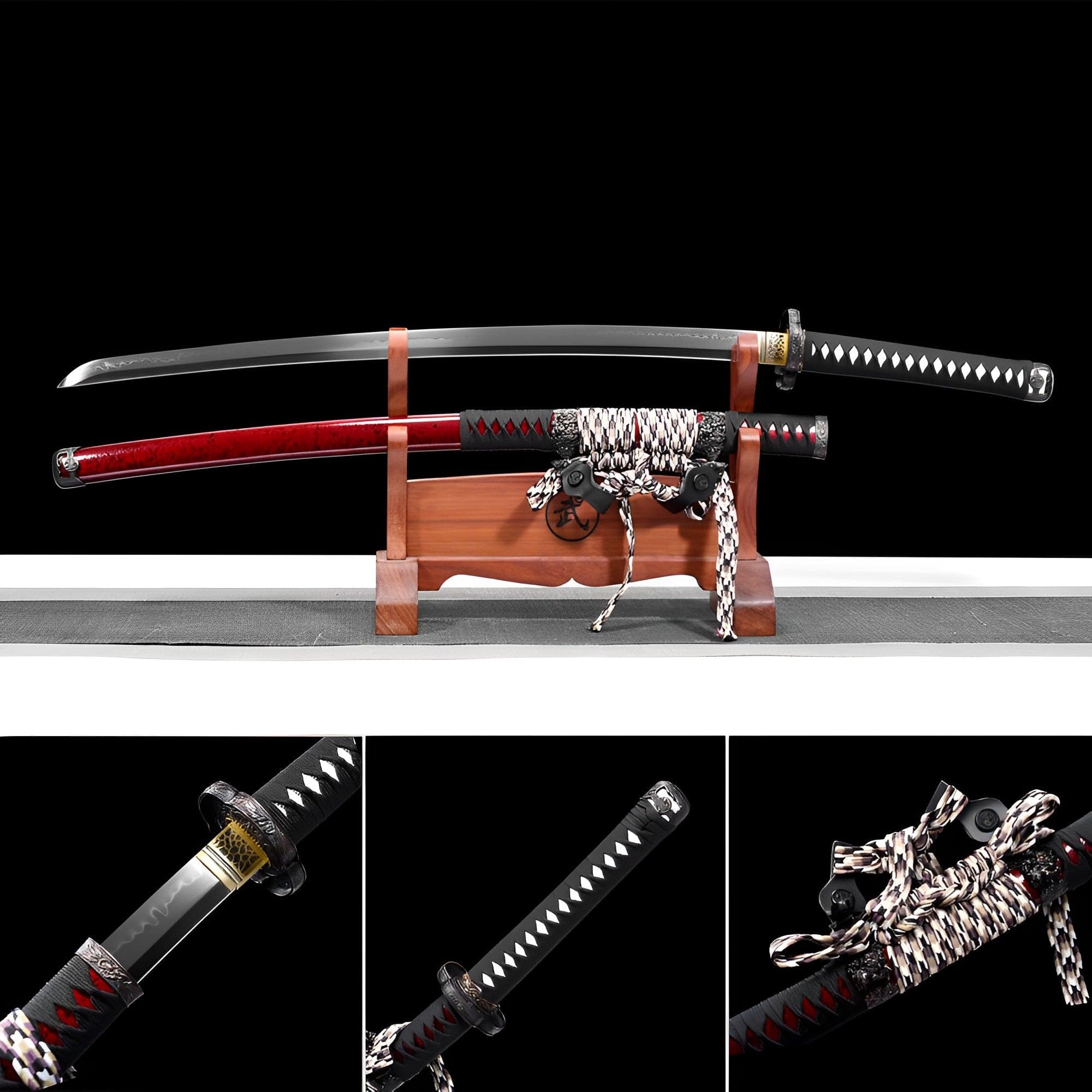 boxkatana High-performance Japanese Tachi Odachi Wild Lion T10 Red scabbard