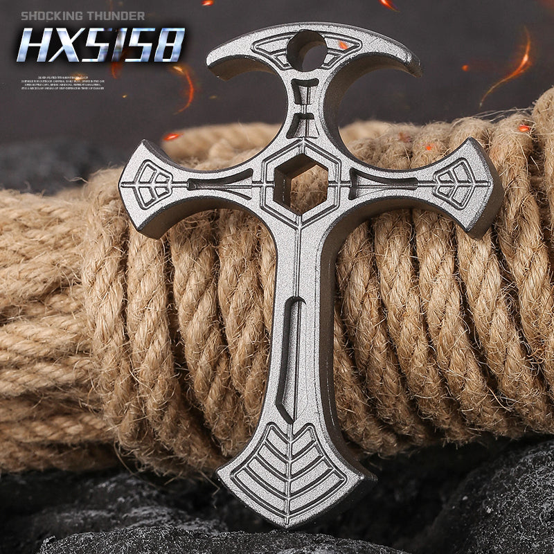 2024 New Cross Self Defense Necklace