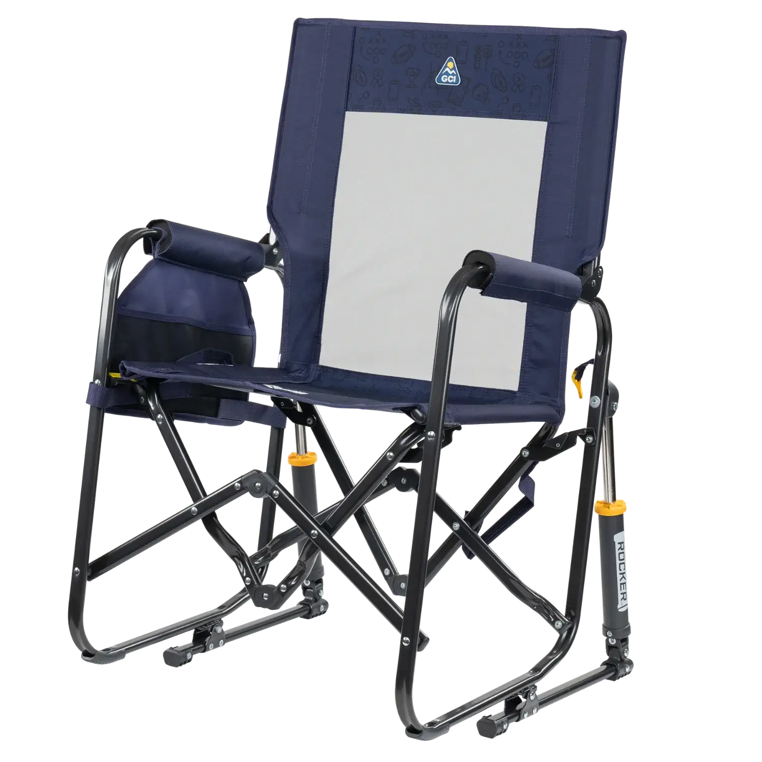 Side angle of tailgater stowaway rocker.