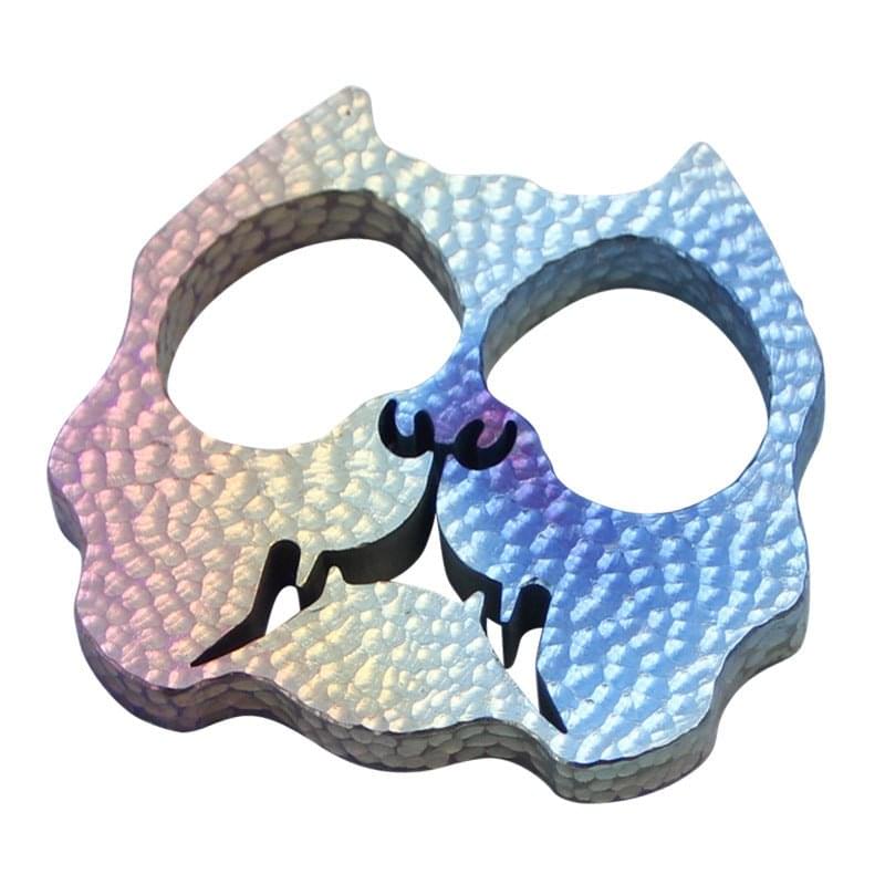 Bulldog Two Finger Titanium Knuckles - Cakra EDC Gadgets