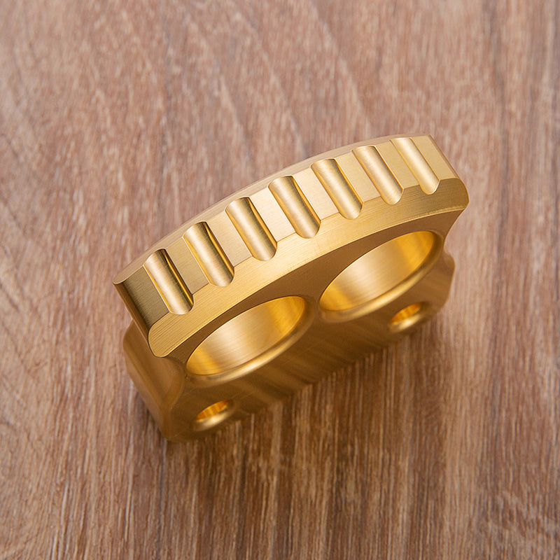 Afrankart DFK 2 Finger Brass Knuckles Knuckle Duster -Cakra EDC Gadgets