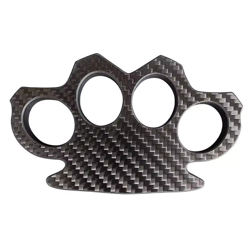Carbon fiber brass knuckles