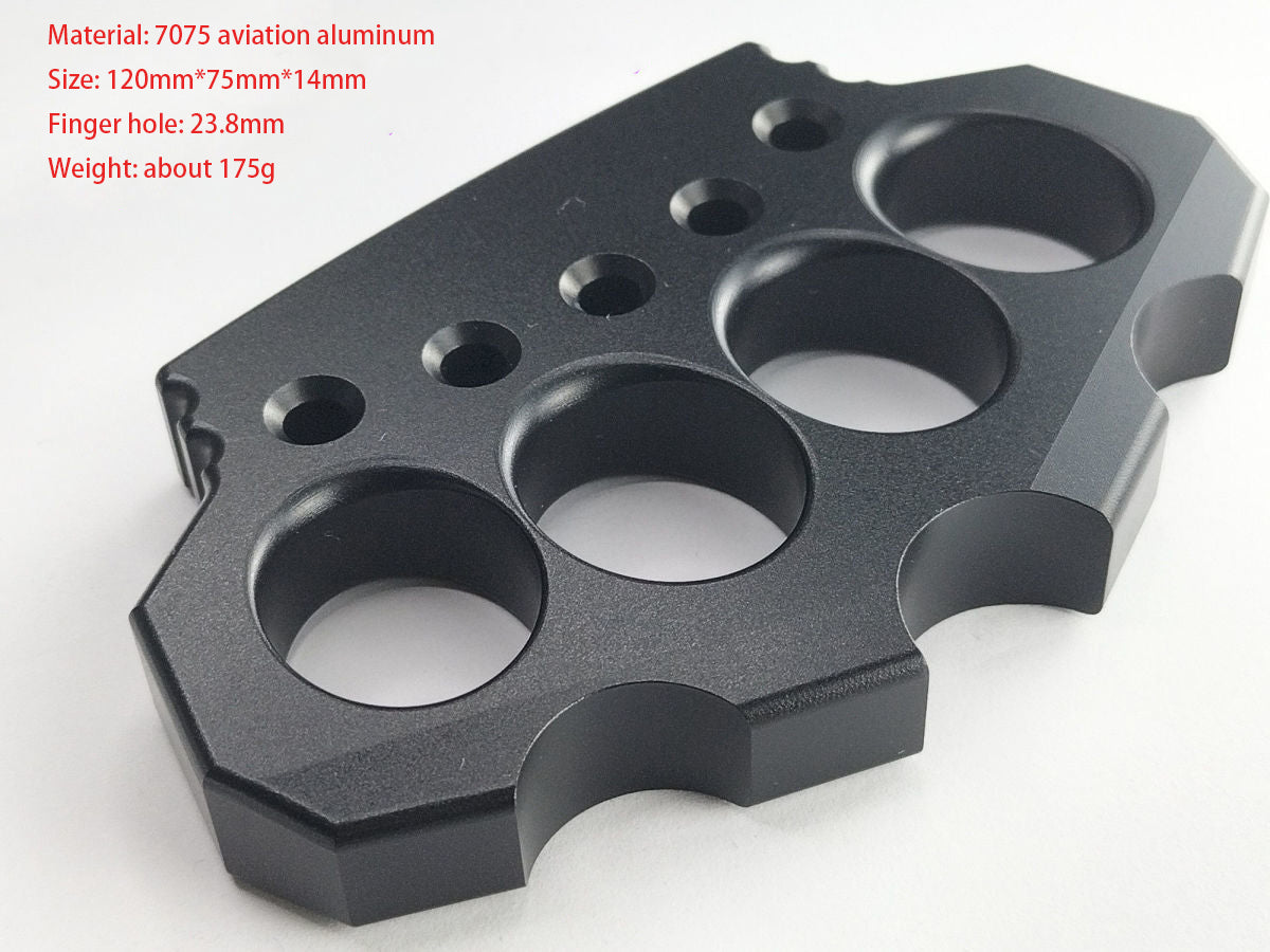Sturdy Knuckle Duster Defense Boxing Emergency Window Breaking Grappling Fighting EDC Tool