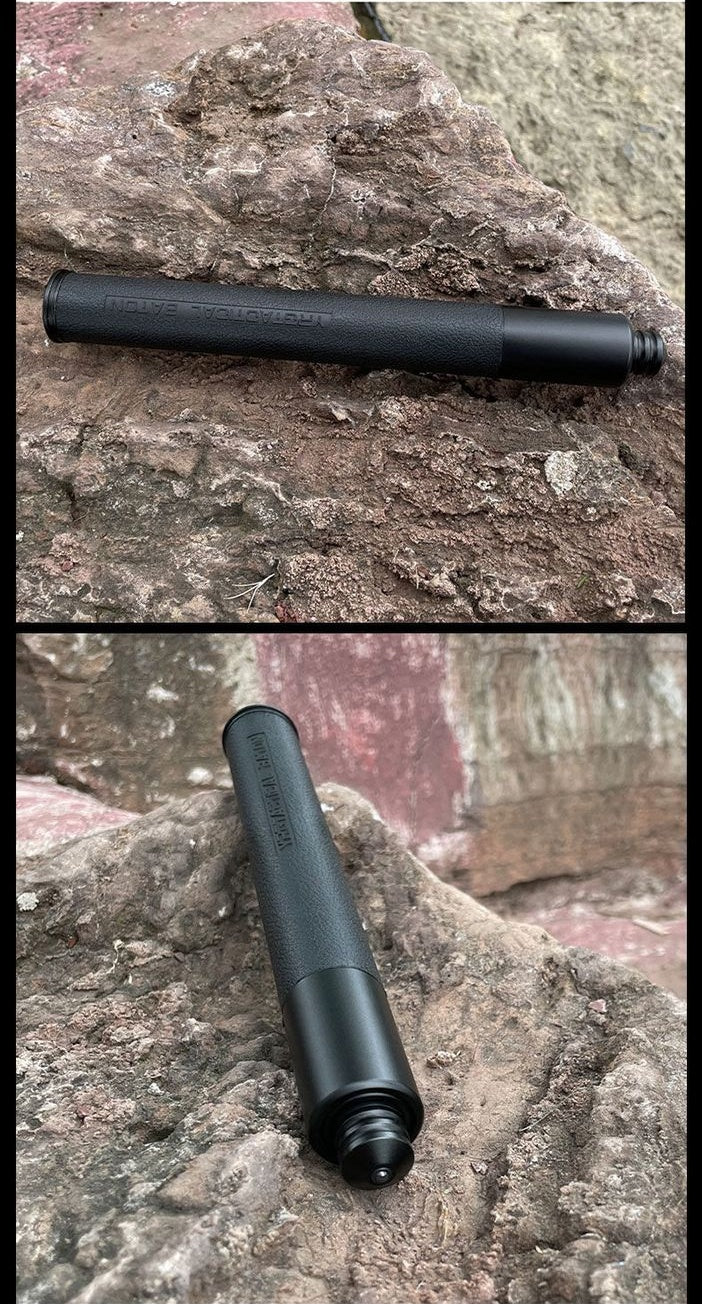 Mechanical baton, legal self-defense weapon, portable telescopic baton — new self-defense car-mounted telescopic baton