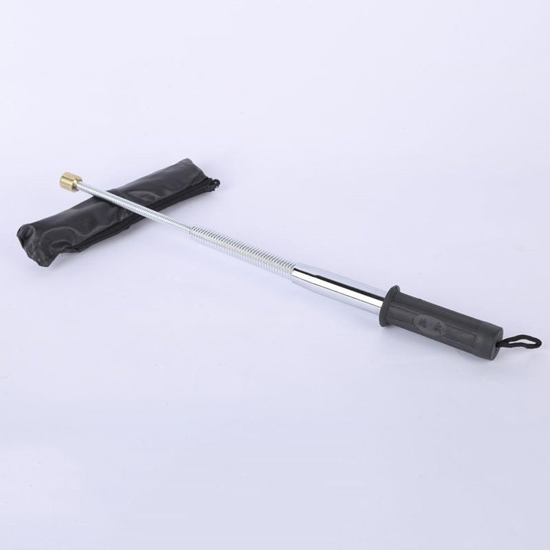 Martial arts spring whip, rubber handle soft whip, telescopic whip, retractable whip, anti-wolf weapon, spring stick, spring-loaded soft stick