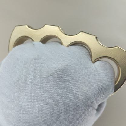 Solid Pure Brass Sturdy Knuckle Duster Self-defense Broken Windows Outside Boxing Grappling Fighting Protective Gear