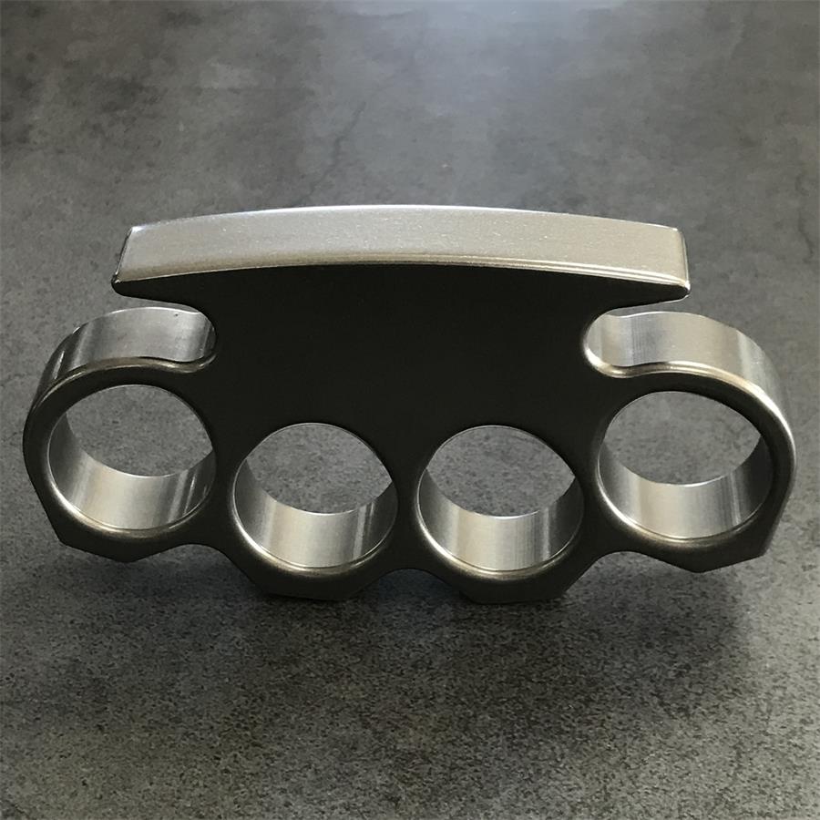 The KING Stonewashed Steel Knuckle Dusters