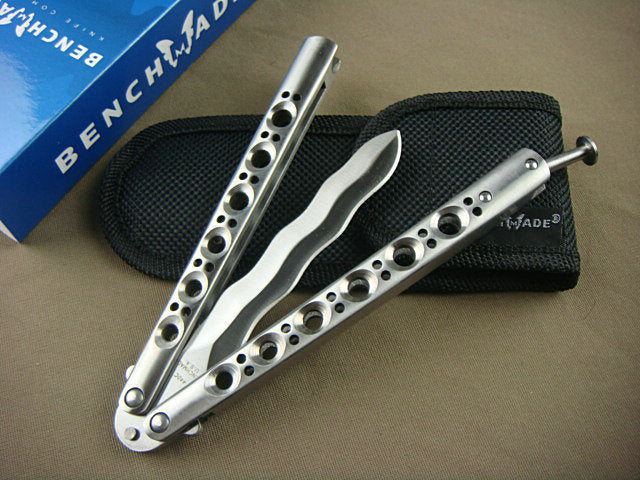 Snake-blade butterfly knife