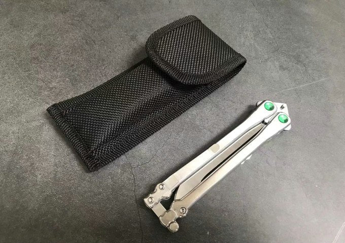 Folding Knife (Satin-finished Handle)