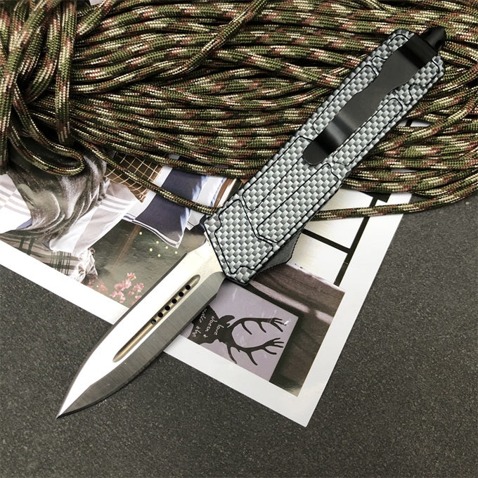 Cross Skull Switchblade