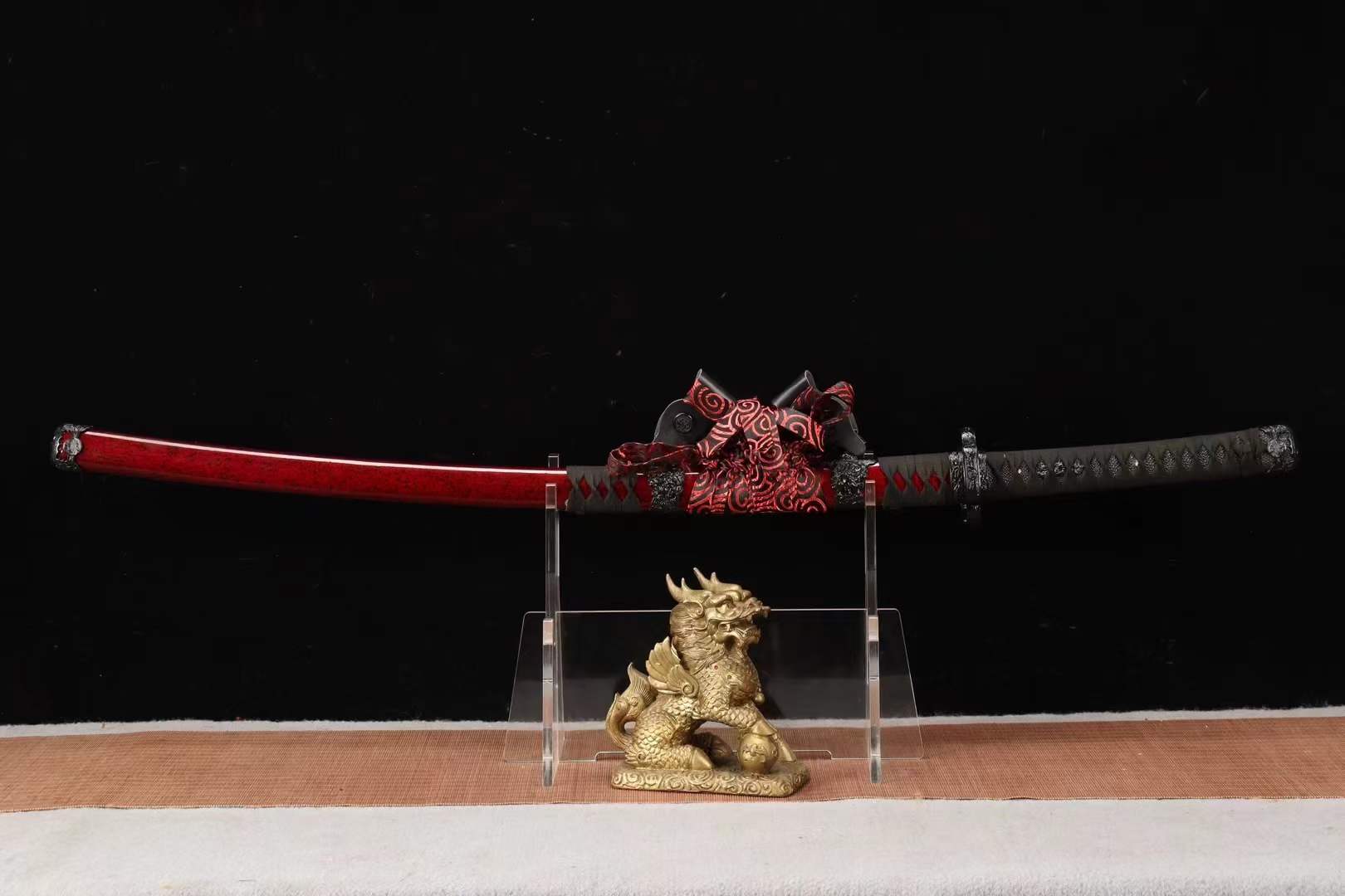 Handmade Japanese Tachi Odachi Crimson Lion