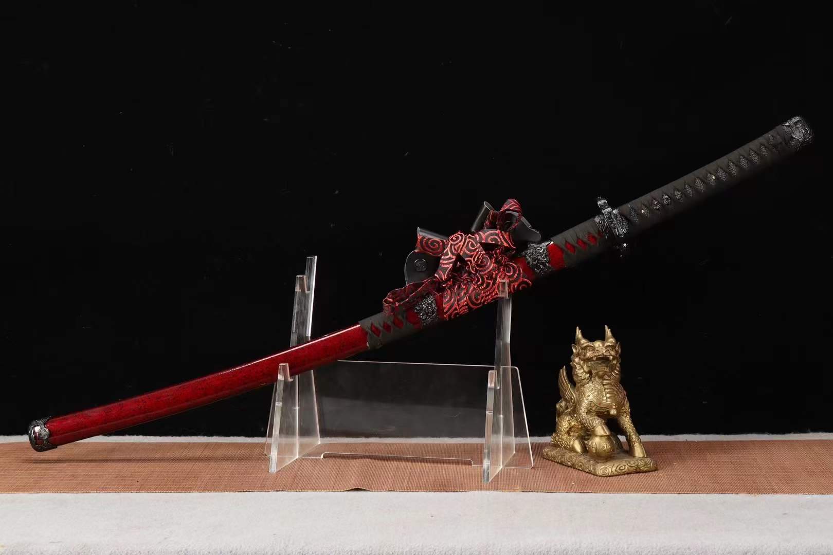 Handmade Japanese Tachi Odachi Crimson Lion