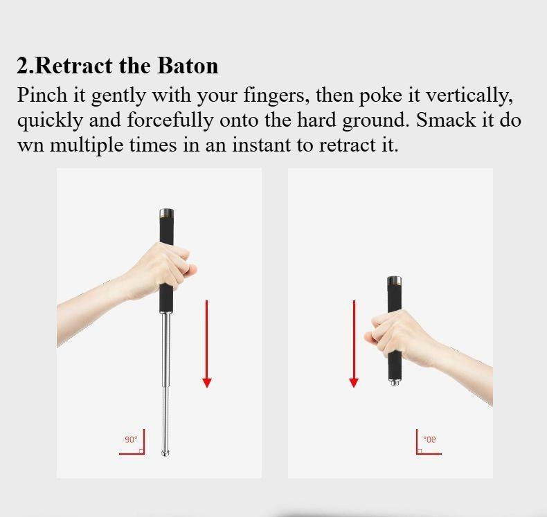 Outdoor Vehicle - Mounted Home Security Self - Defense Baton