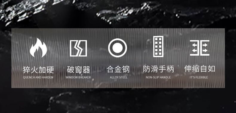 Outdoor Vehicle - Mounted Home Security Self - Defense Baton