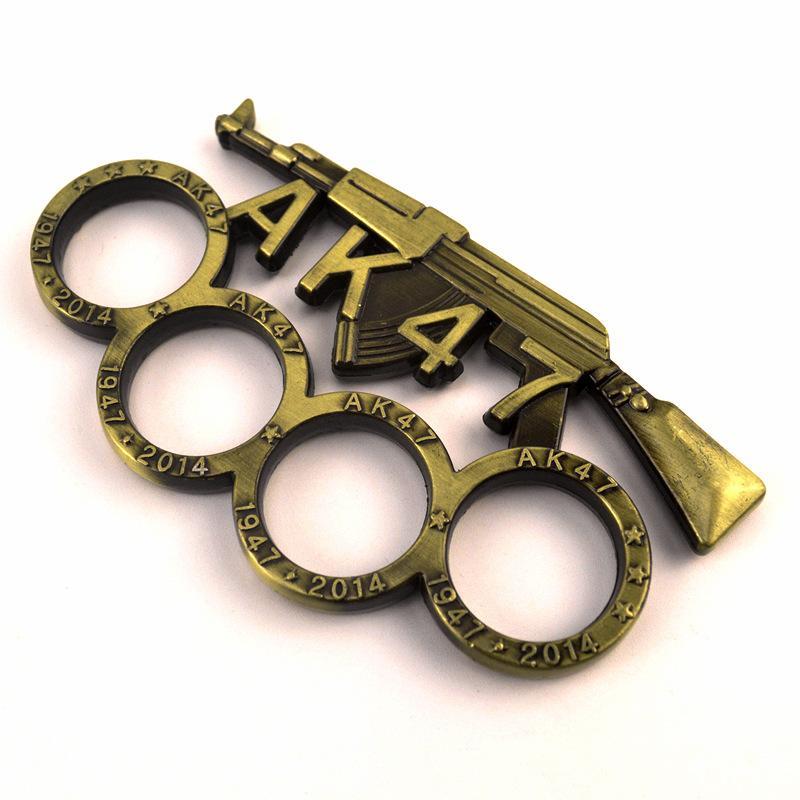 AK Pistol-style High-strength Tactical Finger Ring (Knuckle Duster) - Tactical Survival Tool