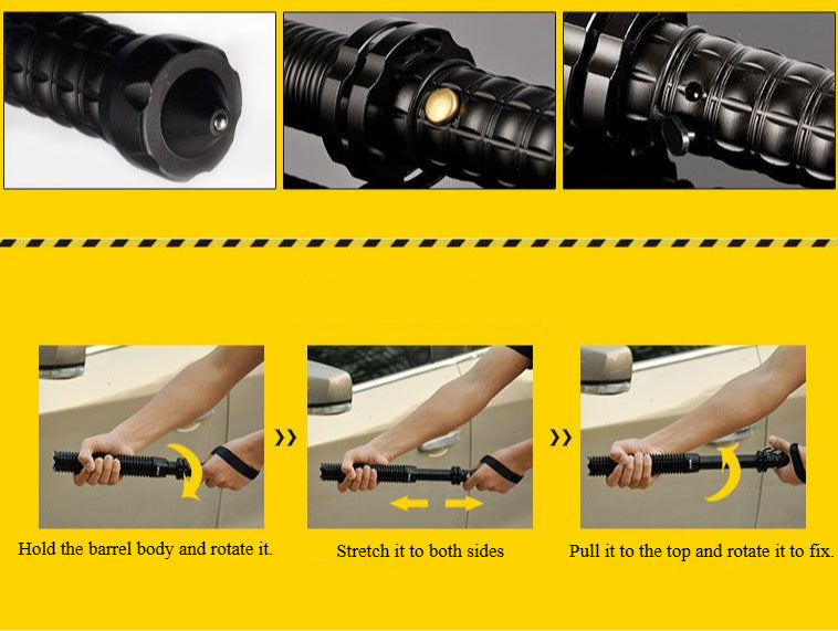 Outdoor Vehicle - Mounted Home Security Self - Defense Baton