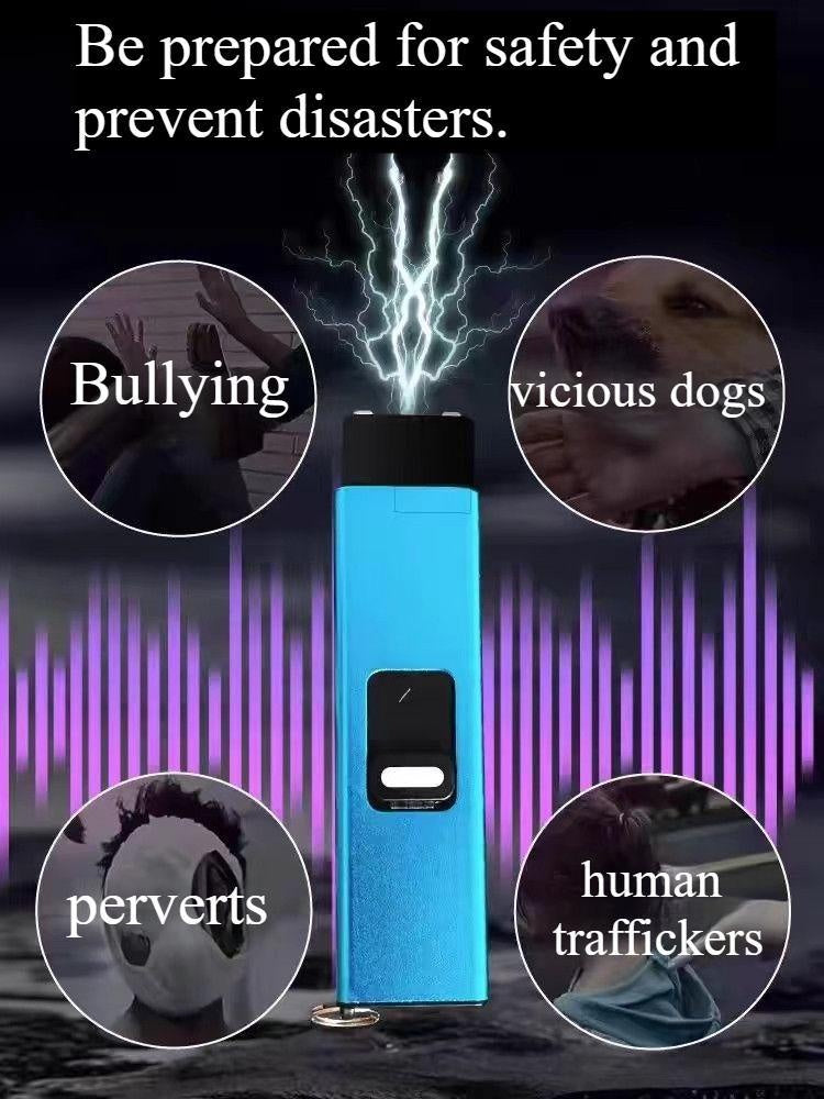 Brand New High Power Rechargeable Tactical Flashlight & Stun Baton for Outdoor Hunting and LED Lighting