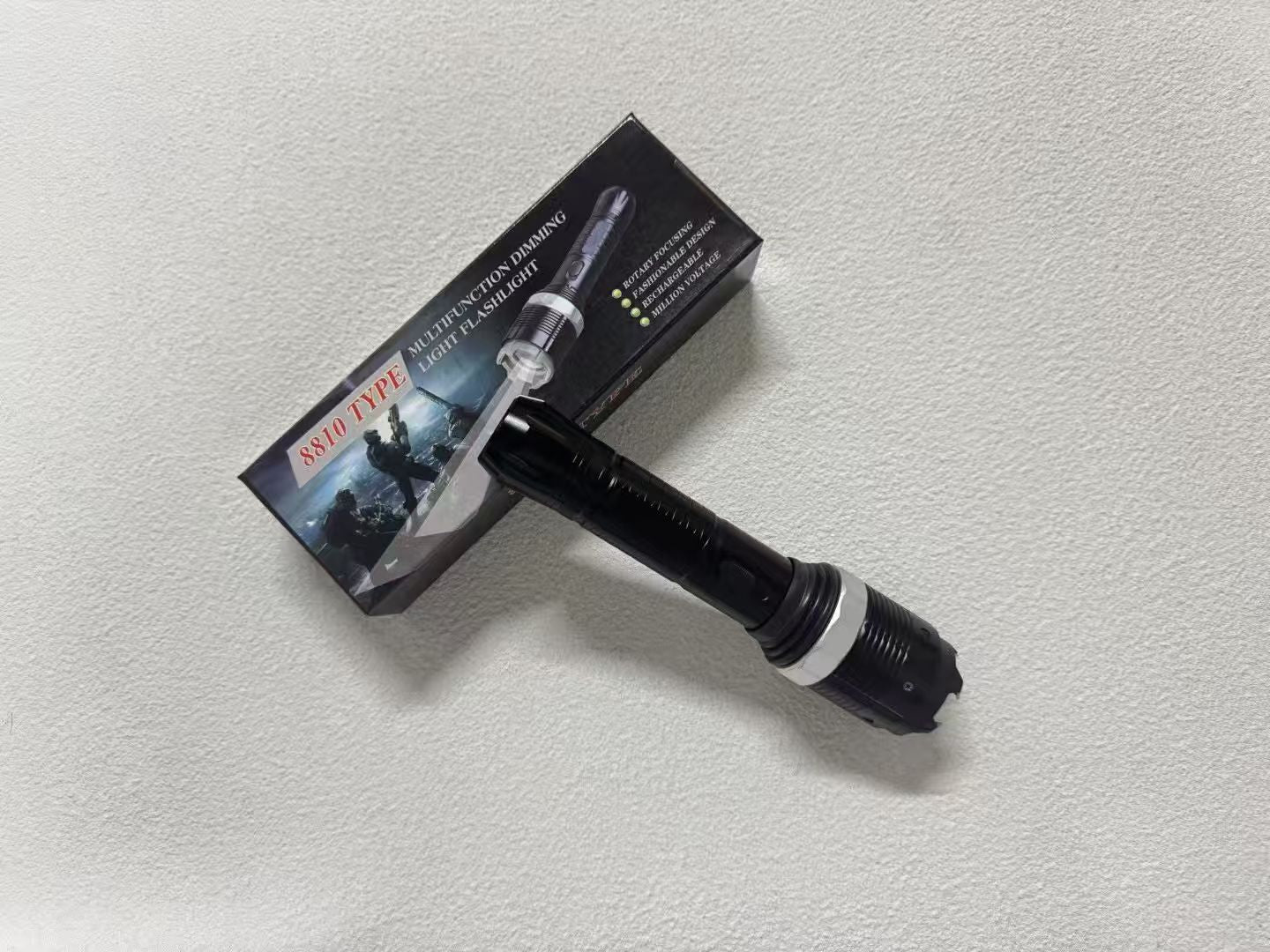 🔥8810 High-Power Flashlight High-powered strobe ligh