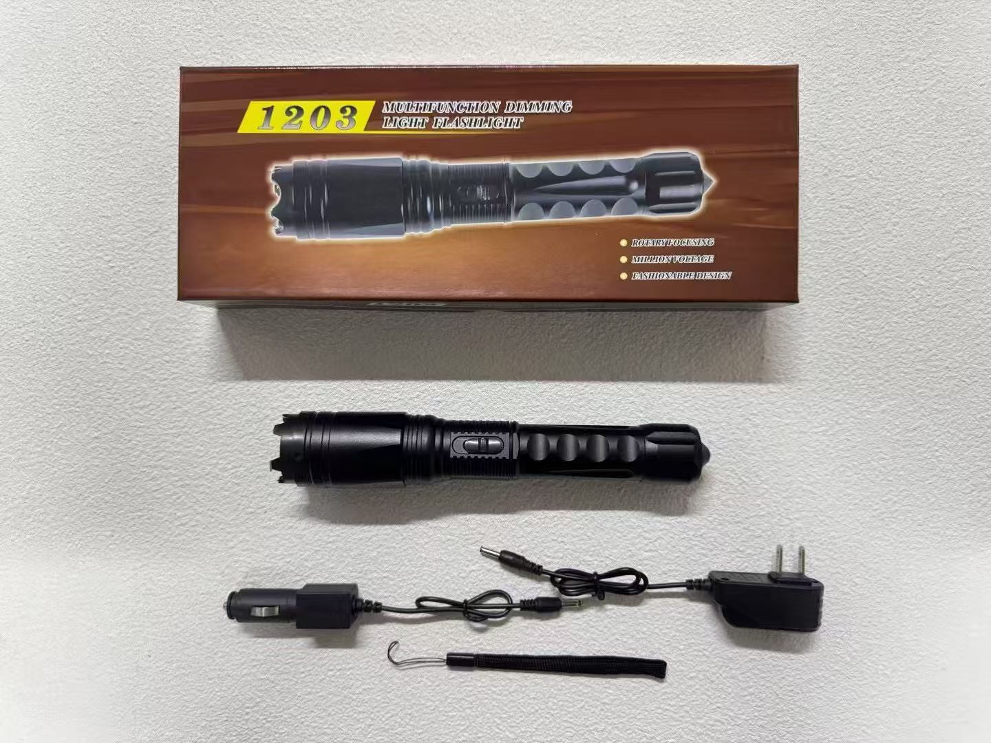 🔥1203 Self-Defense Flashlight