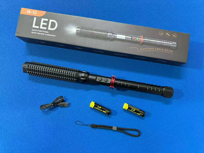 W-10High-lumen self-defense flashlight, safe lighting equipment for outdoor night walking
