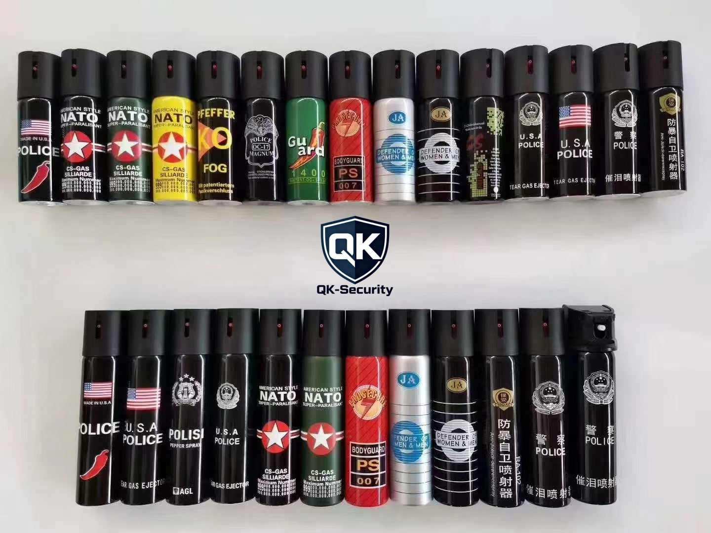 Buy 5 get 2 free！Self Defense Pepper Spray, Multiple Specifications & Various Styles, Portable & Easy to Carry Personal Safety Weapon