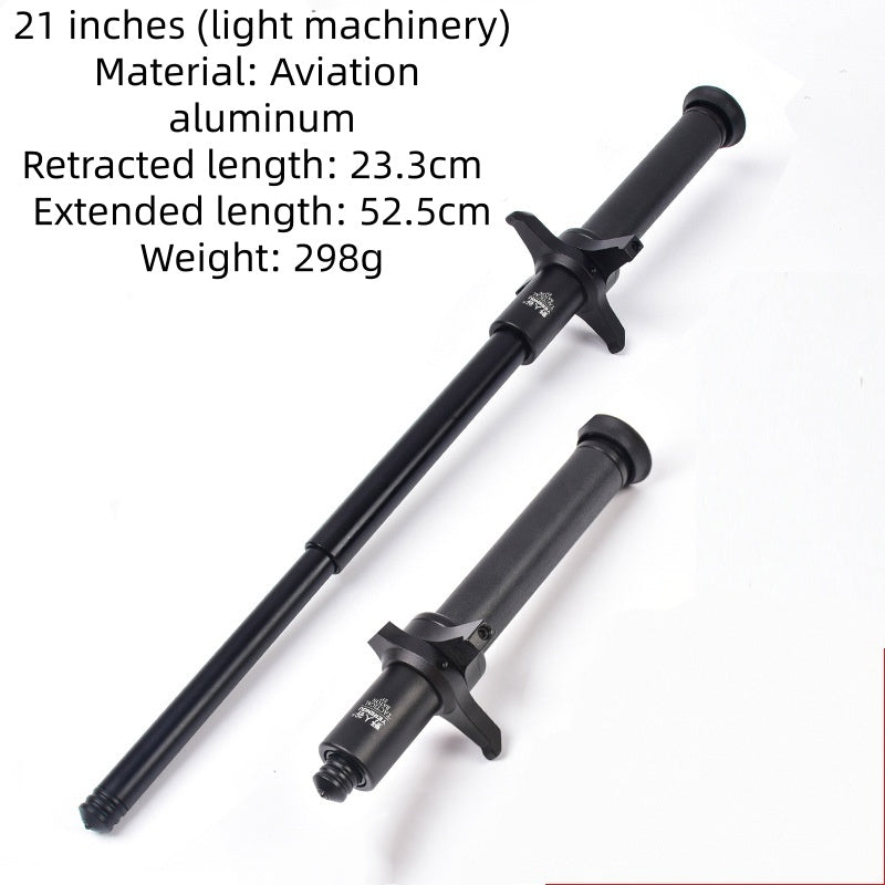 Mechanical baton, heavy-duty vehicle-mounted self-defense weapon supplies, legal tools, self-defense protection, telescopic baton