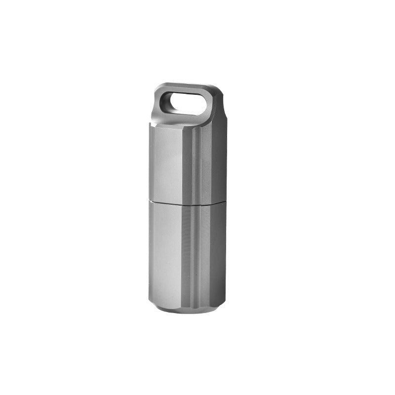 Titanium Sealed Waterproof Keychain Box
