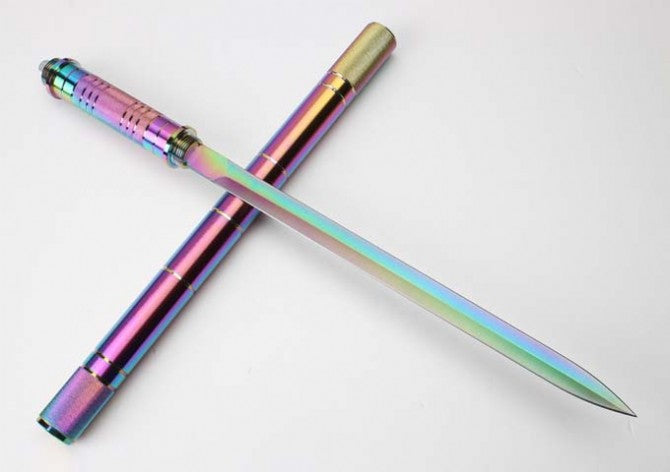 Phantom Baton Knife (Pointed Tip with Light)