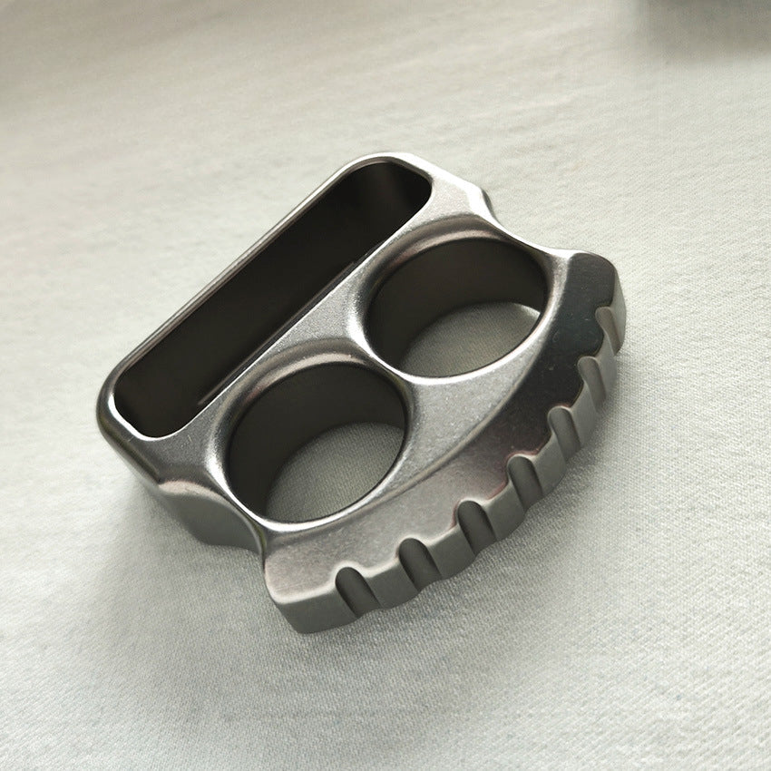 Multifunctional Titanium Alloy Bottle Opener Knuckle Duster