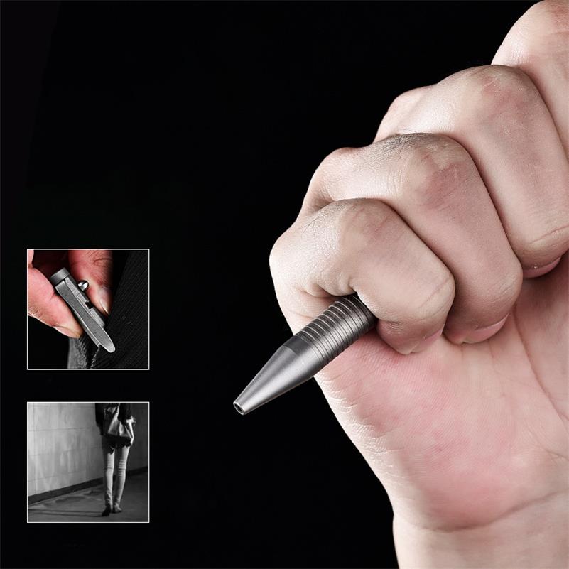 Multifunctional Titanium Writing Pen