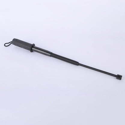Martial arts spring whip with rubber handle, soft whip, telescopic whip, retractable whip, anti-wolf weapon, spring stick, spring soft stick