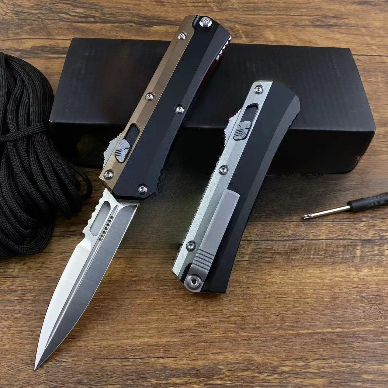 Aluminum Alloy Tricolor D2 58-60HRC Outdoor Portable Tool