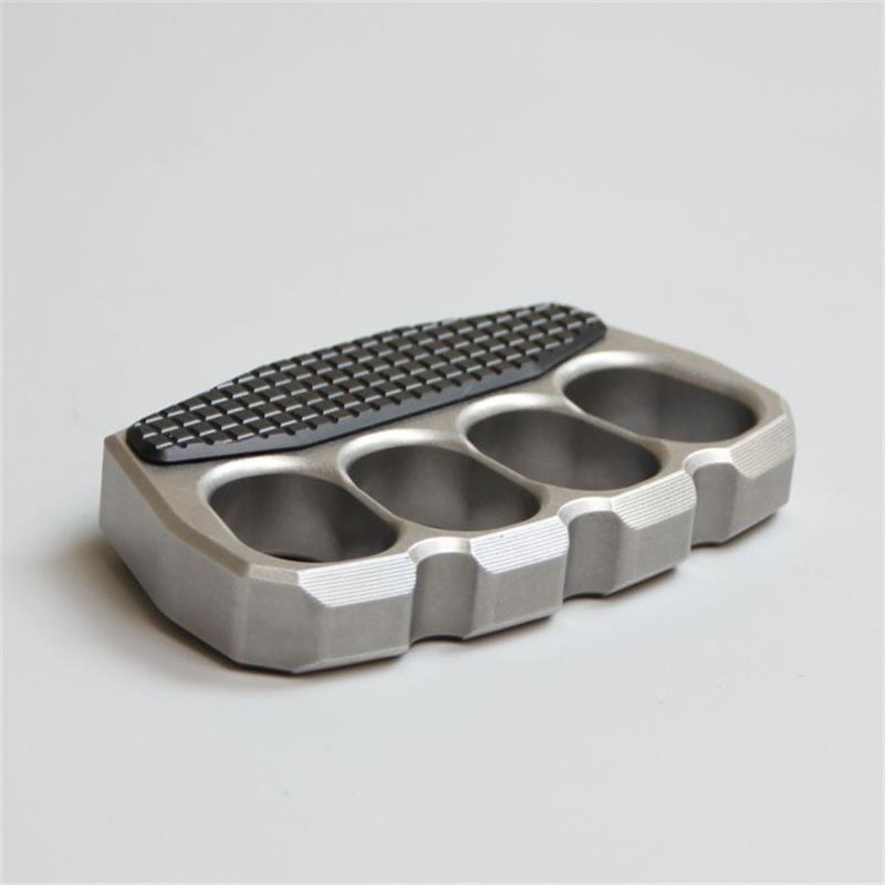 Magnetic Clip Steel Knuckle Duster Self-Defense EDC Tool
