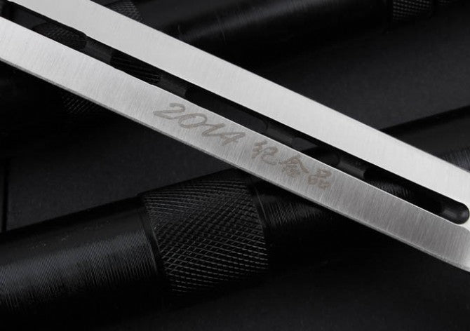Keepsake Double - Bladed Baton Knife, Four - section Extended Version
