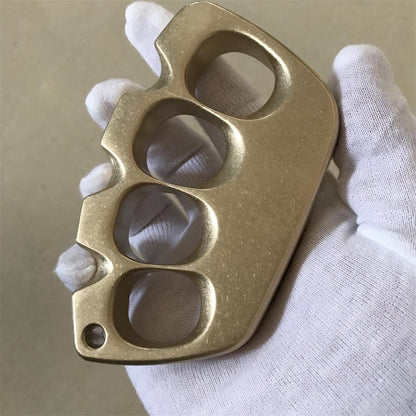Creative Big Finger Hole Brass Knuckle Dusters