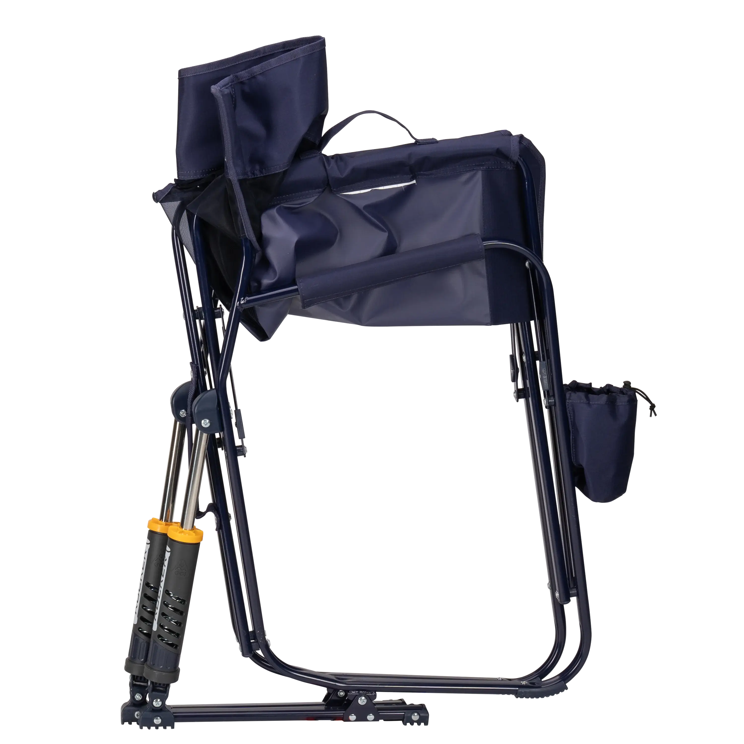 Collapsed freestyle rocker elite in rich blue.