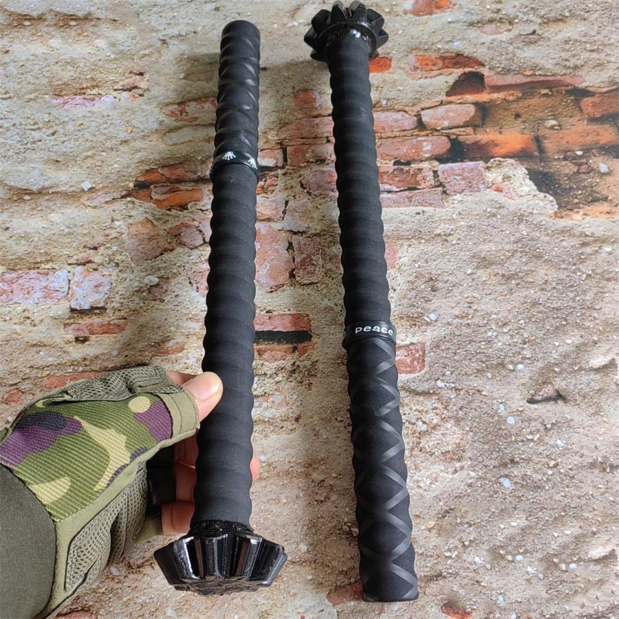 Black 2 Pcs Outdoor Tool